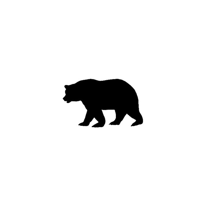 Bear Vinyl Decal Sticker V5 - DecalsHouse
