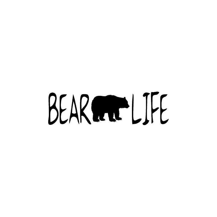 Bear Vinyl Decal Sticker V90 - DecalsHouse
