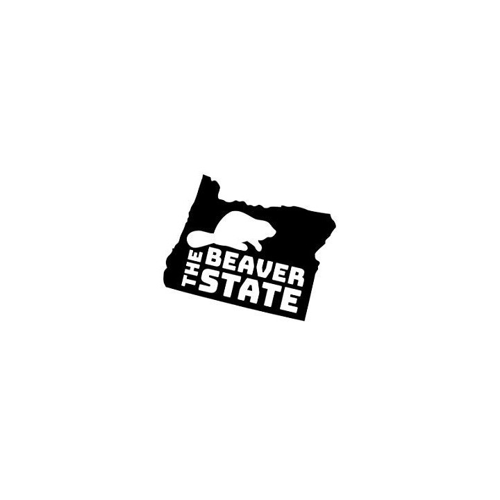 Beaver Decal Sticker V10 - DecalsHouse