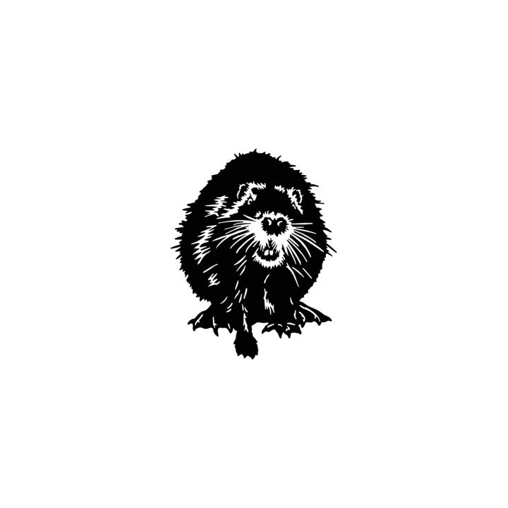 Beaver Decal Sticker V2 - DecalsHouse