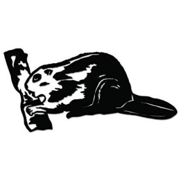 Beaver Decal Sticker V22 - DecalsHouse