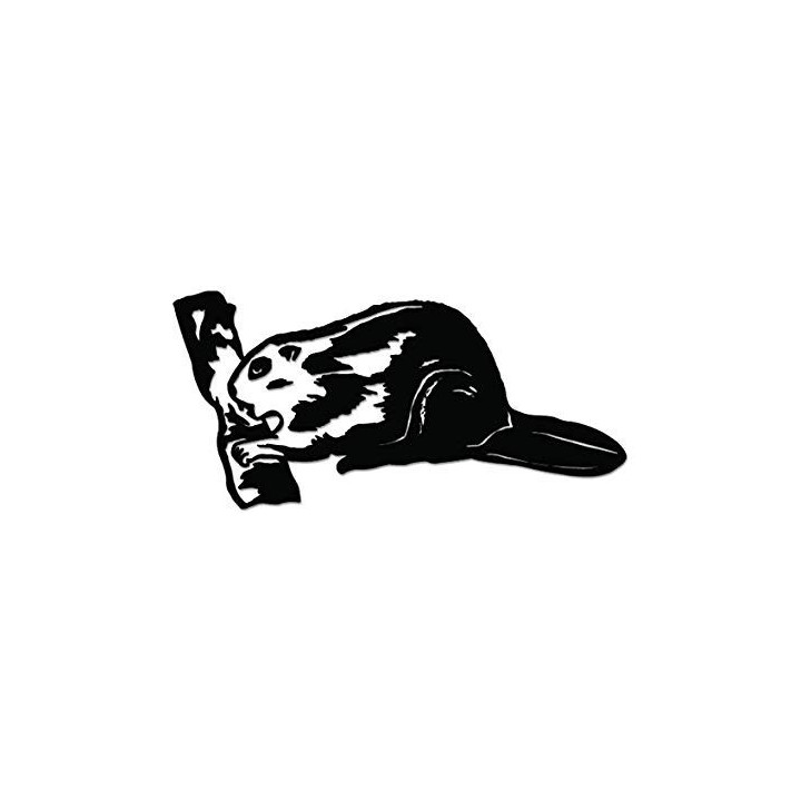 Beaver Decal Sticker V22 - DecalsHouse