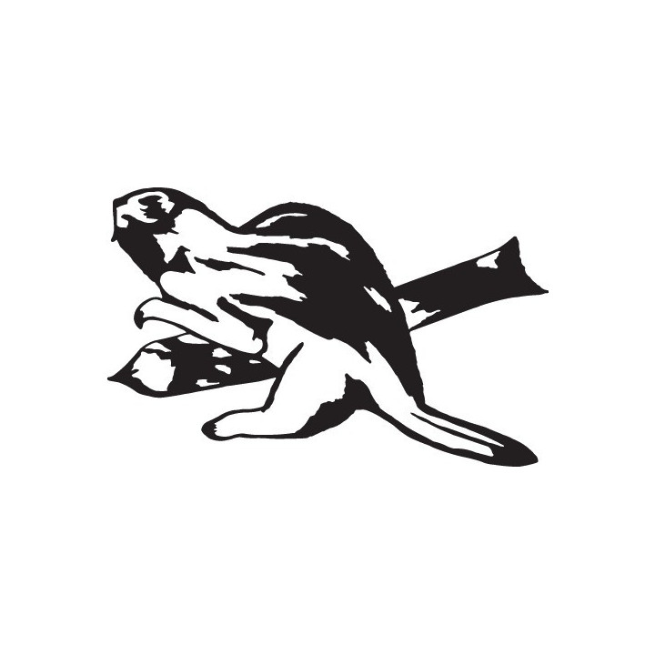 Beaver Decal Sticker V32 - DecalsHouse