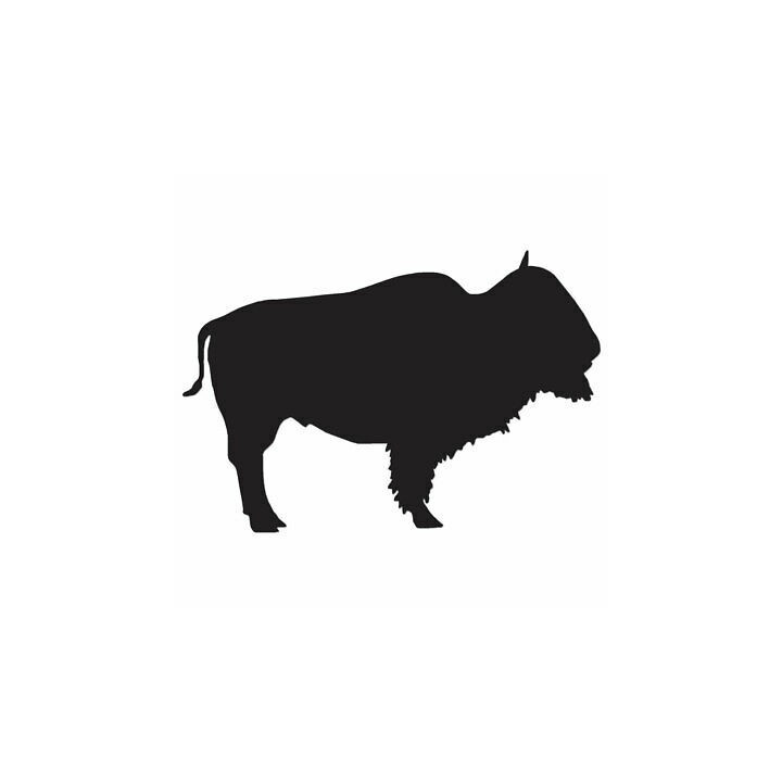 Bison Decal Sticker V23 - DecalsHouse