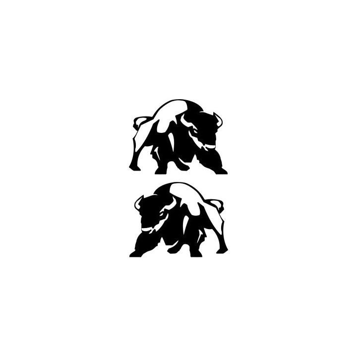 Bison Decal Sticker V24 - DecalsHouse