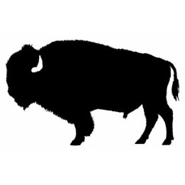 Bison Decal Sticker V25 - DecalsHouse