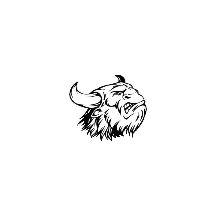 Bison Decal Sticker V36 - DecalsHouse