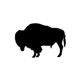 Bison Decal Sticker V44 - DecalsHouse