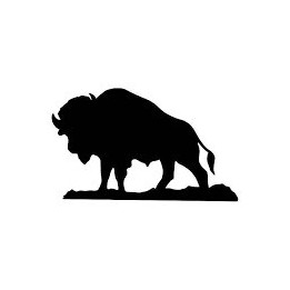 Bison Decal Sticker V8 - DecalsHouse