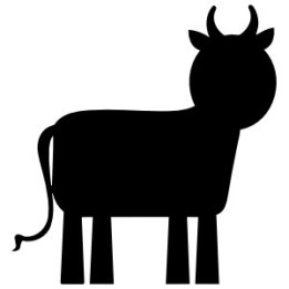 Cattle Stickers – Cow Bull Farm Animal Decals (2-Pack)