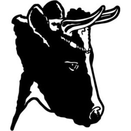 Cow Head Stickers – Cattle Bull Farm Decals (2-Pack)
