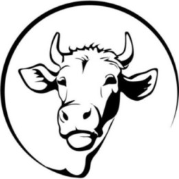 Cow Head Stickers – Cattle Bull Farm Animal Decals (2-Pack)