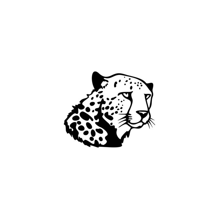 Cheetah Vinyl Decal Sticker V2 - DecalsHouse