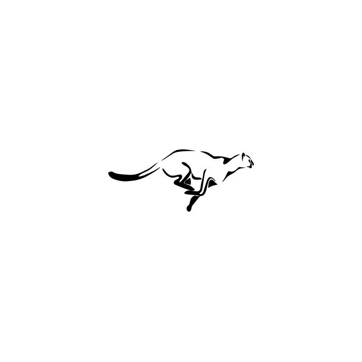 Cheetah Vinyl Decal Sticker V32 - DecalsHouse