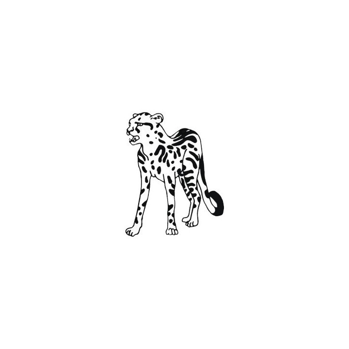 Cheetah Vinyl Decal Sticker V33 - DecalsHouse