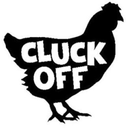 Cluck Off Chicken Stickers – Funny Hen Decals (2-Pack)