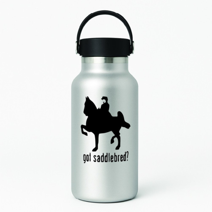 Got Saddlebred? Stickers – Gaited Horse Decals (2-Pack)