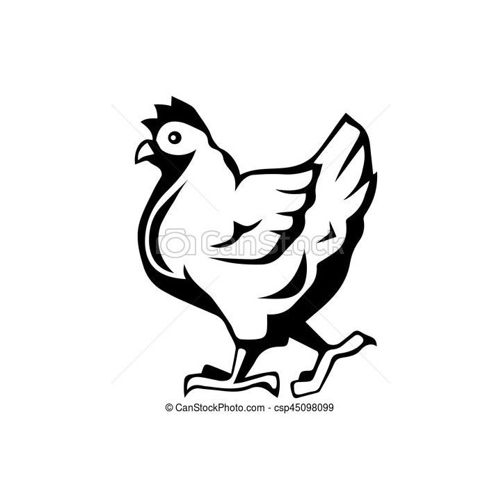 Chicken Stickers – Hen & Poultry Farm Decals (2-Pack)