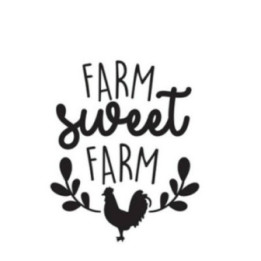 Farm Sweet Farm Stickers – Rooster Farmhouse Decals (2-Pack)