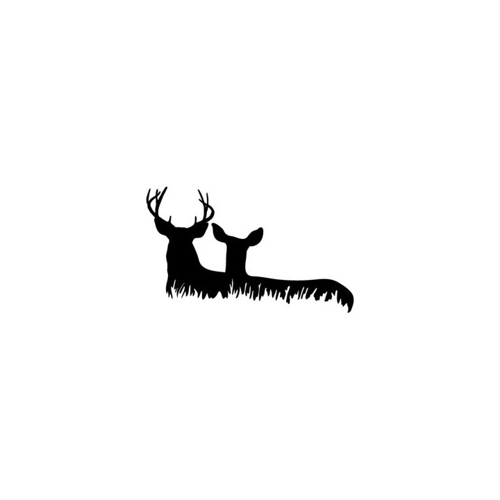 Buck Deer Vinyl Decal Sticker V20 - DecalsHouse