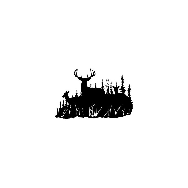 Buck Deer Vinyl Decal Sticker V29 - DecalsHouse