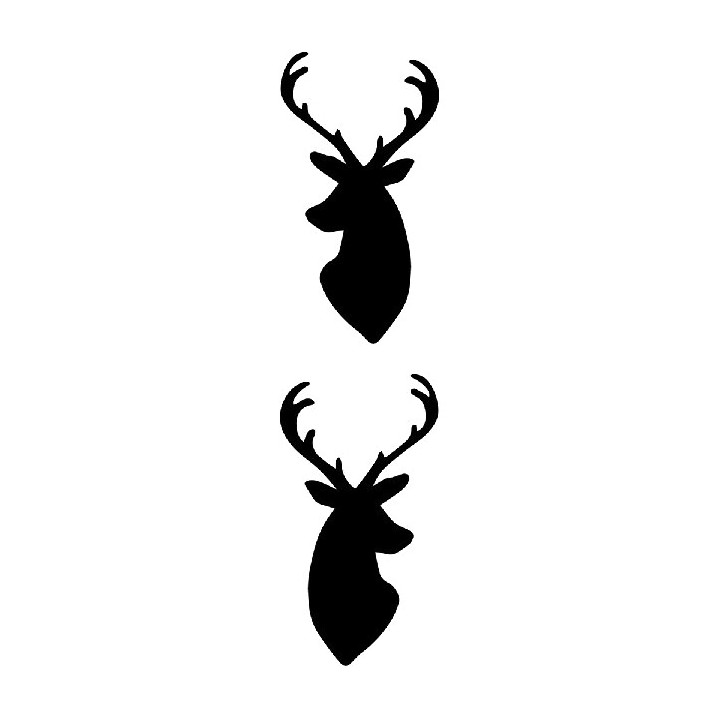 Buck Deer Vinyl Decal Sticker V49 - DecalsHouse