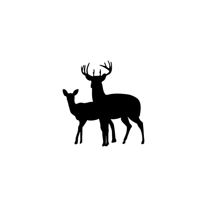 Buck Deer Vinyl Decal Sticker V5 - DecalsHouse