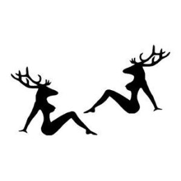 Buck Deer Vinyl Decal Sticker V59 - DecalsHouse