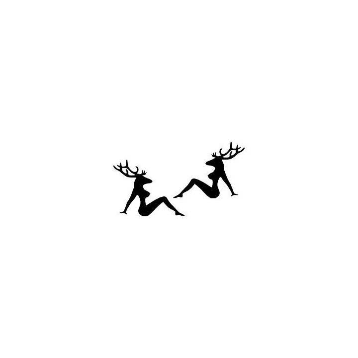 Buck Deer Vinyl Decal Sticker V59 - DecalsHouse