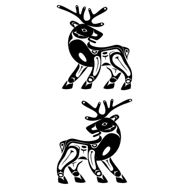 Buck Deer Vinyl Decal Sticker V62 - DecalsHouse