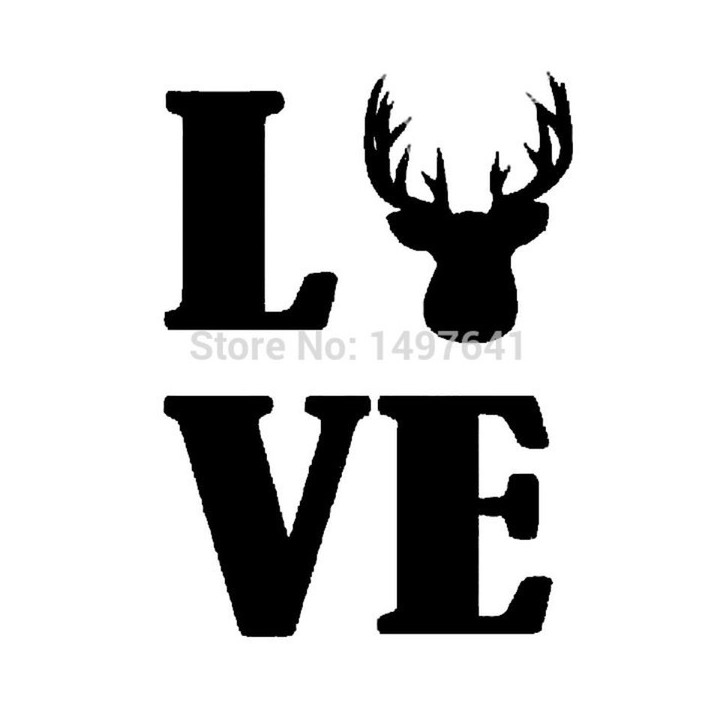 Buck Deer Vinyl Decal Sticker V66 - DecalsHouse