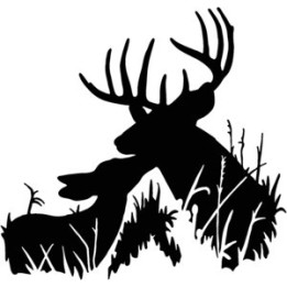 Buck Deer Vinyl Decal Sticker V7 - DecalsHouse