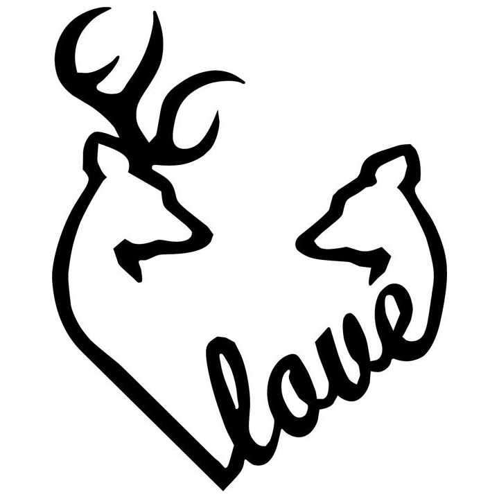 Buck Deer Vinyl Decal Sticker V73 - DecalsHouse