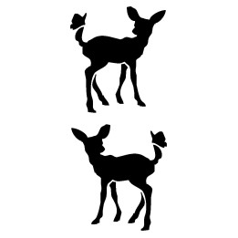 Buck Deer Vinyl Decal Sticker V92 - DecalsHouse