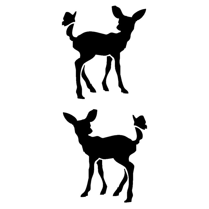 Buck Deer Vinyl Decal Sticker V92 - DecalsHouse