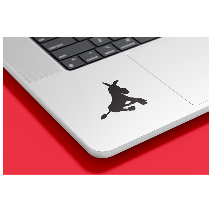 Donkey Stickers – Sitting Silhouette Farm Decals (2-Pack)