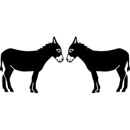 Black & Decker Donkey Stickers – Logo Decals (2-Pack)