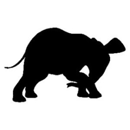 Elephant Vinyl Decal Sticker V10 - DecalsHouse