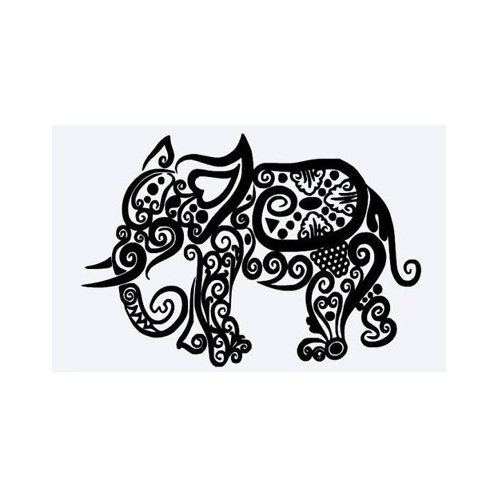 Elephant Vinyl Decal Sticker V112 - DecalsHouse
