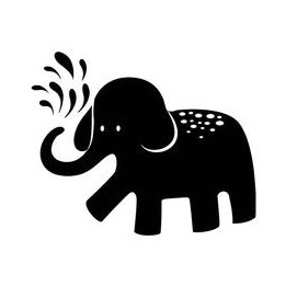Elephant Vinyl Decal Sticker V113 - DecalsHouse
