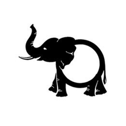 Elephant Vinyl Decal Sticker V114 - DecalsHouse