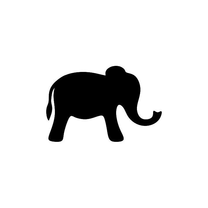 Elephant Vinyl Decal Sticker V122 - DecalsHouse