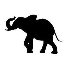 Elephant Vinyl Decal Sticker V126 - DecalsHouse