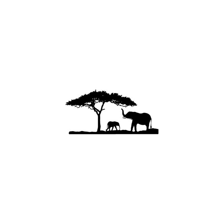 Elephant Vinyl Decal Sticker V16 - DecalsHouse