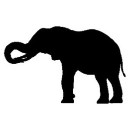 Elephant Vinyl Decal Sticker V17 - DecalsHouse