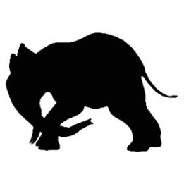 Elephant Vinyl Decal Sticker V18 - DecalsHouse