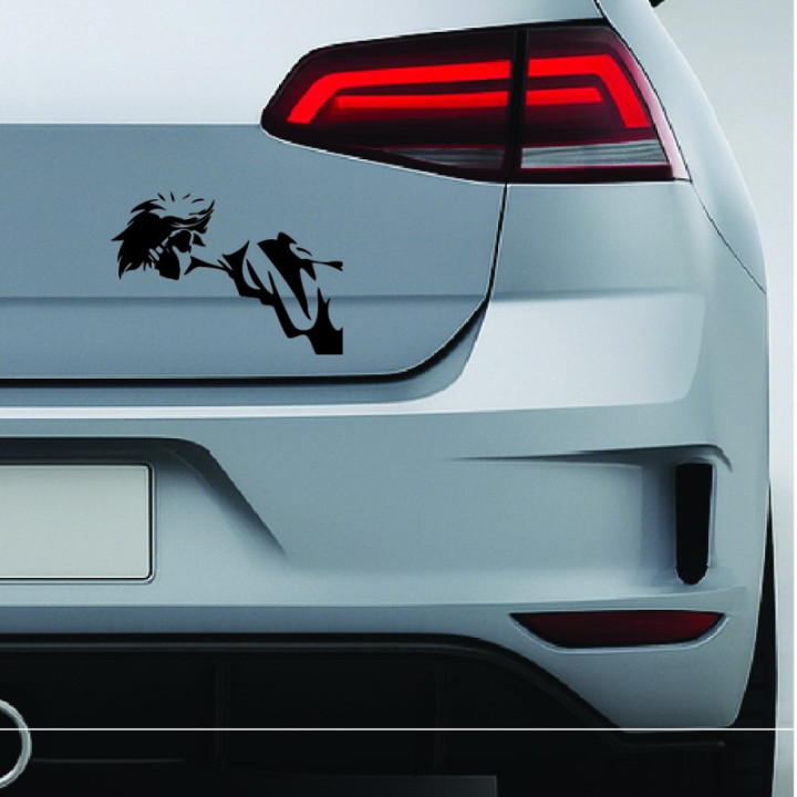 Cowboy Bebop Spike Spiegel Stickers – Anime Decals (2-Pack)