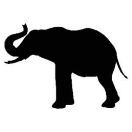 Elephant Vinyl Decal Sticker V24 - DecalsHouse