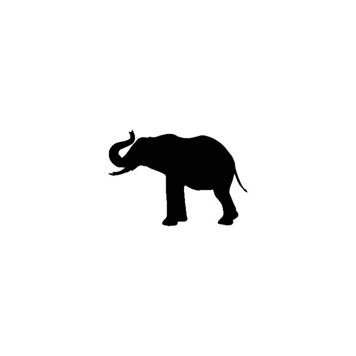 Elephant Vinyl Decal Sticker V24 - DecalsHouse