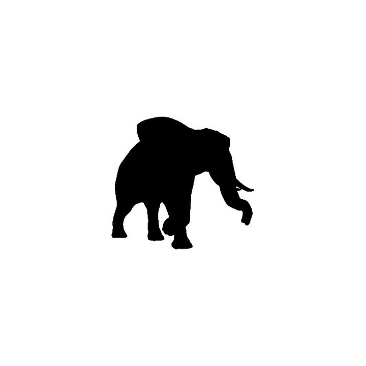 Elephant Vinyl Decal Sticker V25 - DecalsHouse